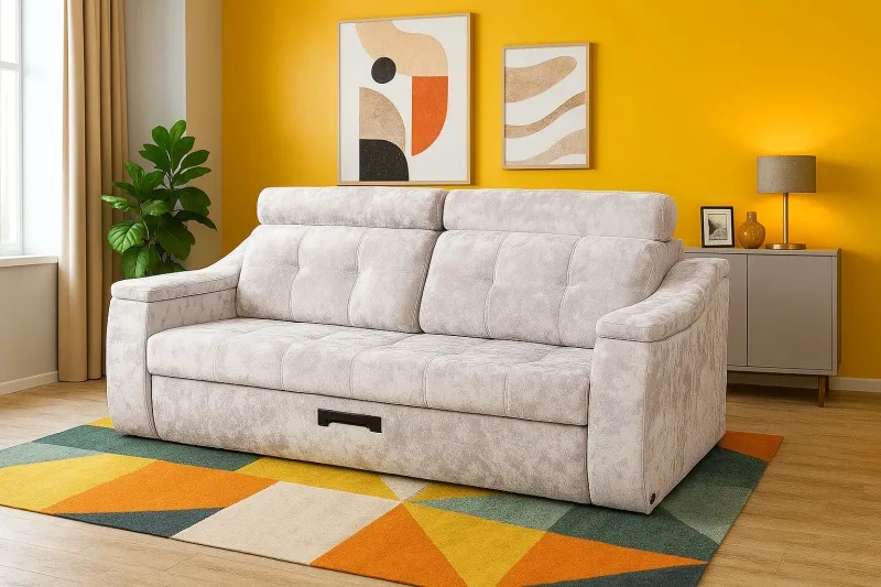 Диван-кровать "Фаворит" СТАНДАРТ Тиффани бежевый